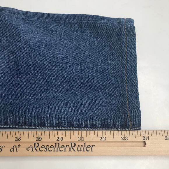 DL1961 Chrissy Trimtone Skinny Crop Womens 32 Medium Blue Professionally Altered - Picture 12 of 12